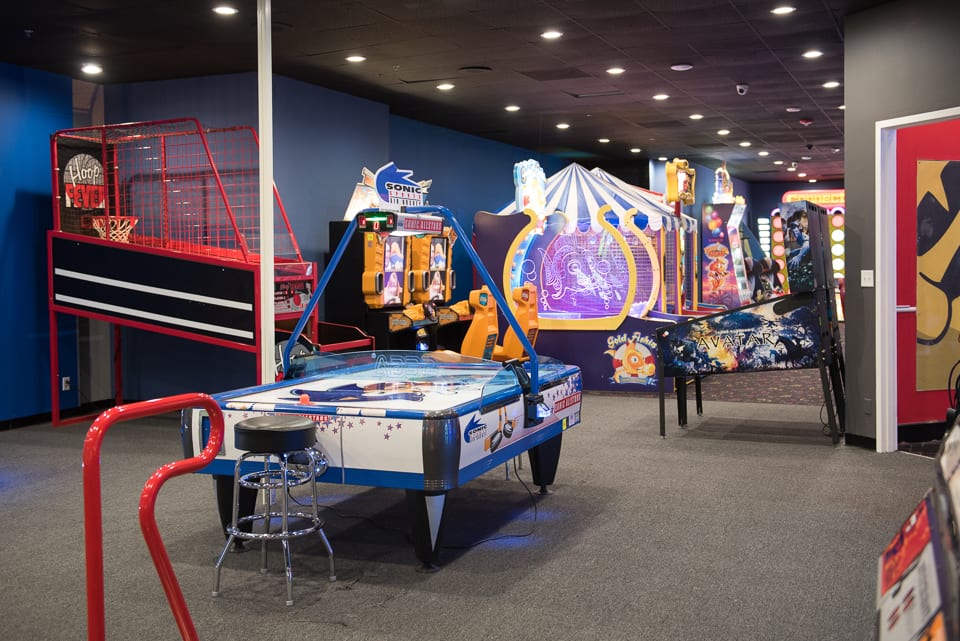 Air Hockey Table at Our Family Fun Center